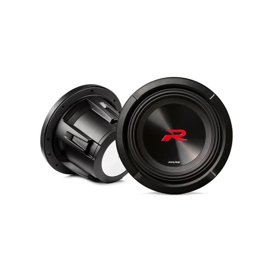 Alpine R2-W8D4 R2-Series 8" Subwoofer Dual 4-Ohm Voice Coil 1000W Peak 350W RMS