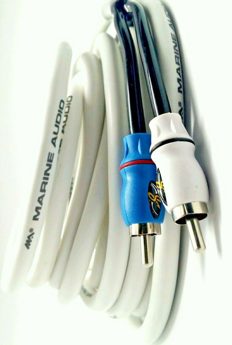 Stinger SMRCA4 2 Channel 13 Feet Waterproof RCA Interconnect Cable