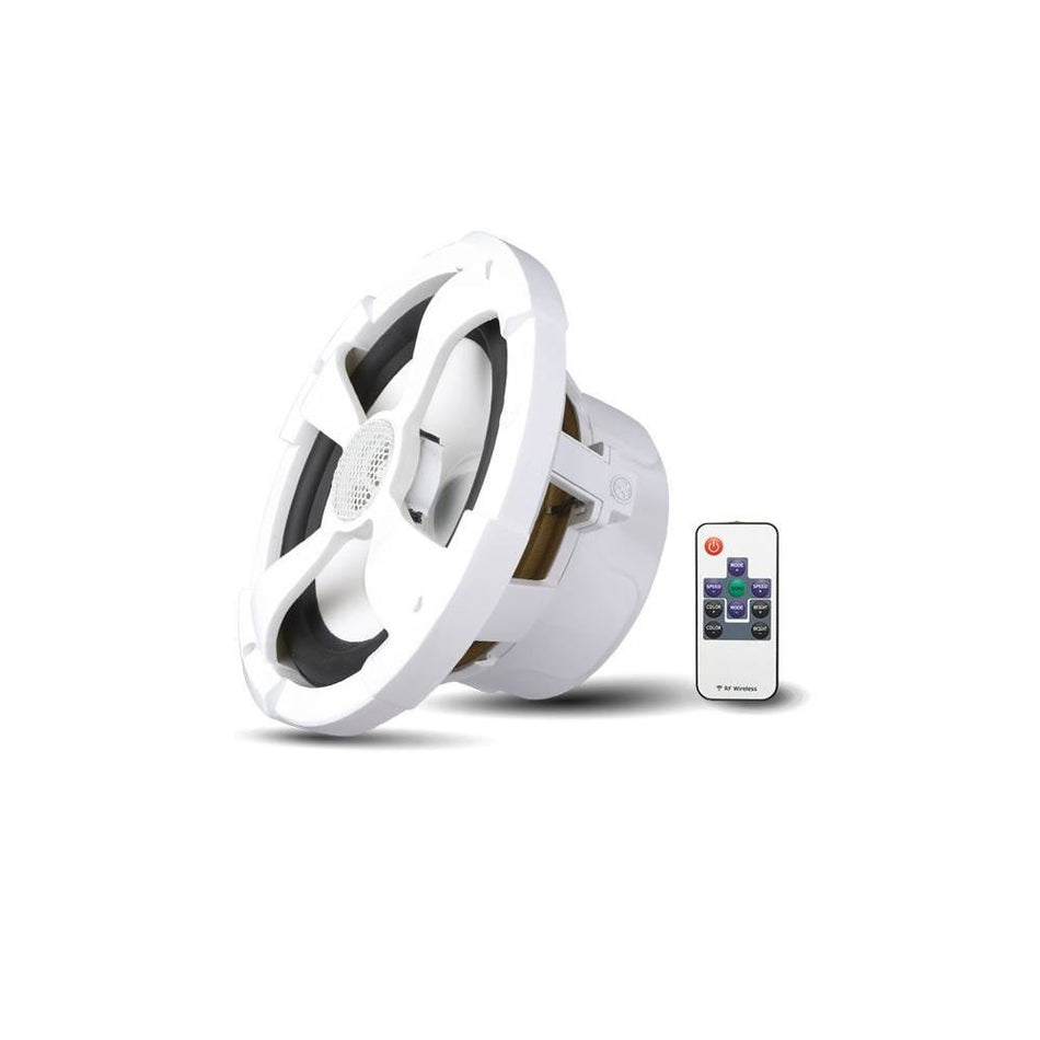 Powerbass XL-82M 8" Marine Grade Speakers with RGB Lighting