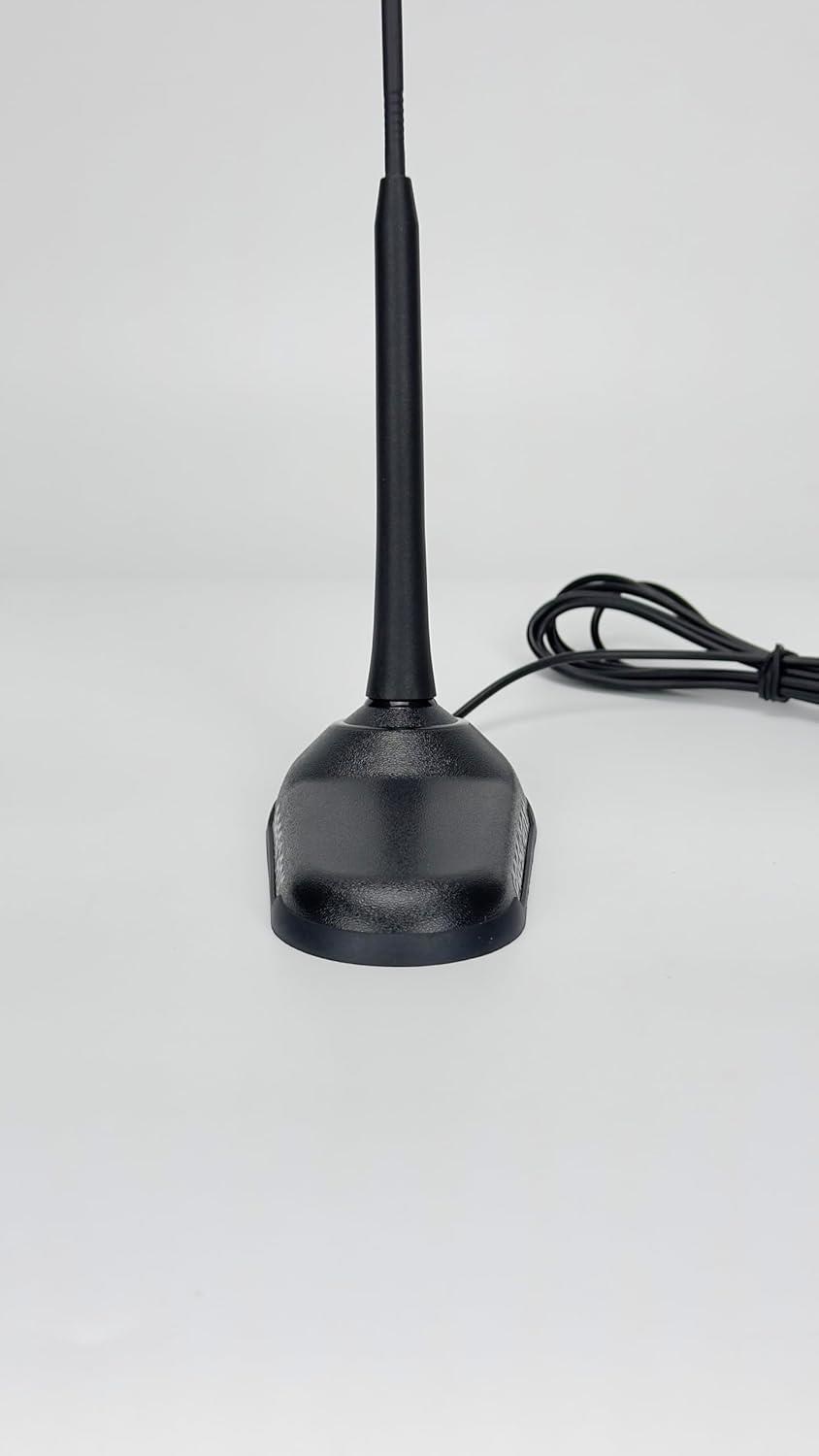 President Virginia-F Fixed Angle Whip Magnetic Mount Pre-Tuned CB Radio Antenna