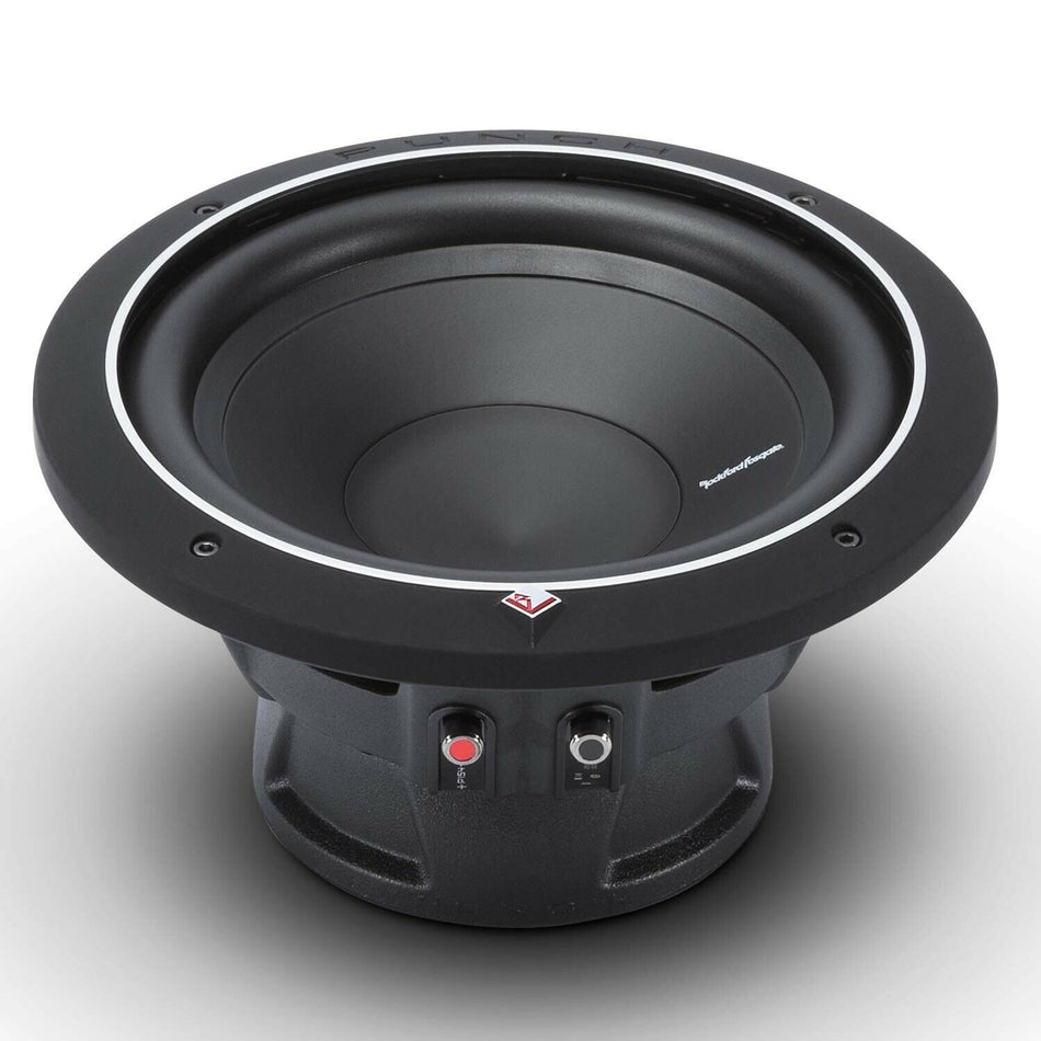 Rockford Fosgate P1S4-10 4 Ohm 10 Inch Single Voice Coil Subwoofer Speaker