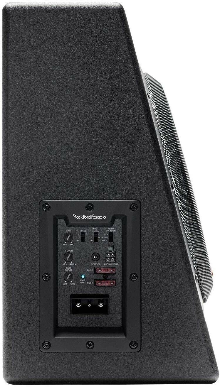 Rockford Fosgate P300-12T Punch Single 12 Inch Powered Subwoofer Truck Enclosure
