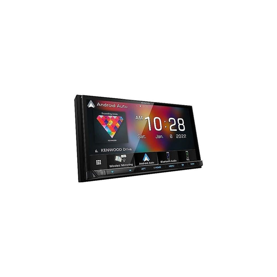Kenwood DMX9708S Digital Receiver (NO CDs) Apple CarPlay & Android Auto SiriusXM