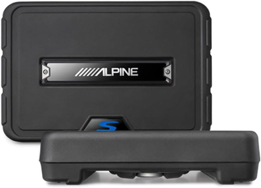 Alpine SS-SB10 S-Series 10" Loaded Shallow Subwoofer Enclosure