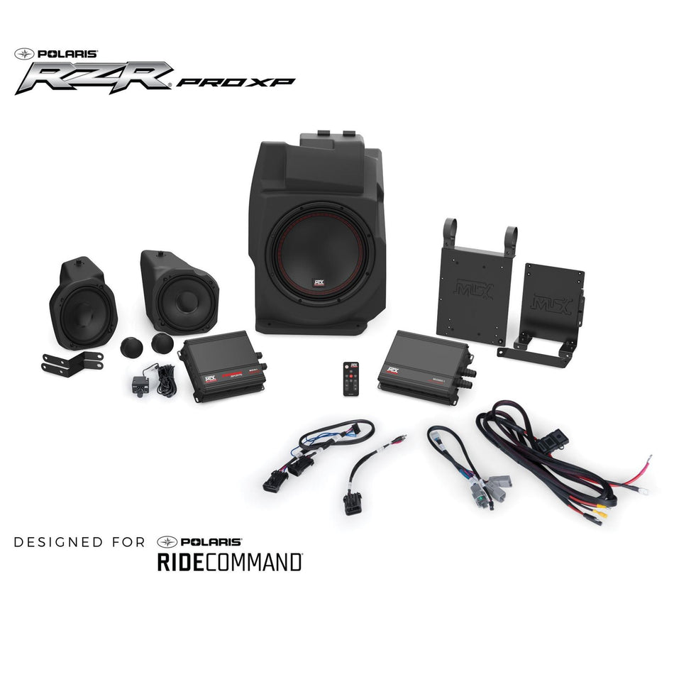 MTX PROXP-20RC-THUNDER3 3-speaker amplified audio system for 2020+ Polaris RZR Pro XP vehicles w/RideCommand