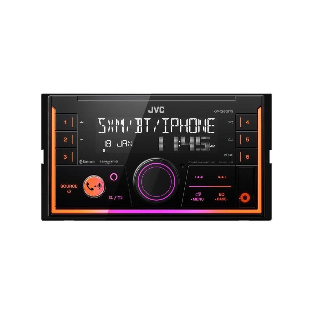 JVC KW-X850BTS Digital Media Receiver Double-DIN Amazon Alexa/Bluetooth/Dual USB