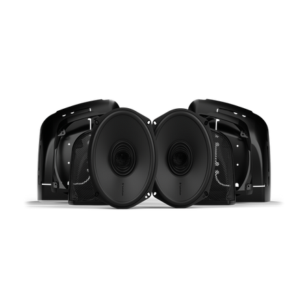 Rockford Fosgate HD14BL69 Gen-2 Harley-Davidson saddlebag speaker kit