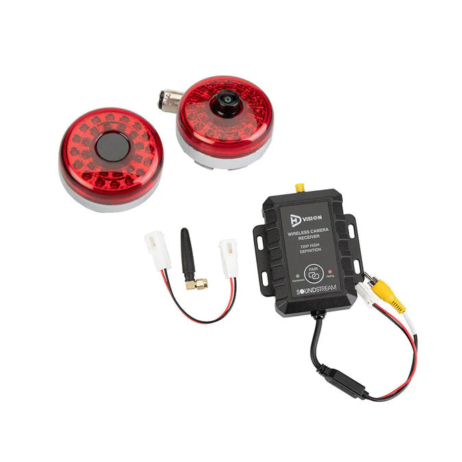 Precision Power HDVISION Harley-Davidson wireless rear-view camera system