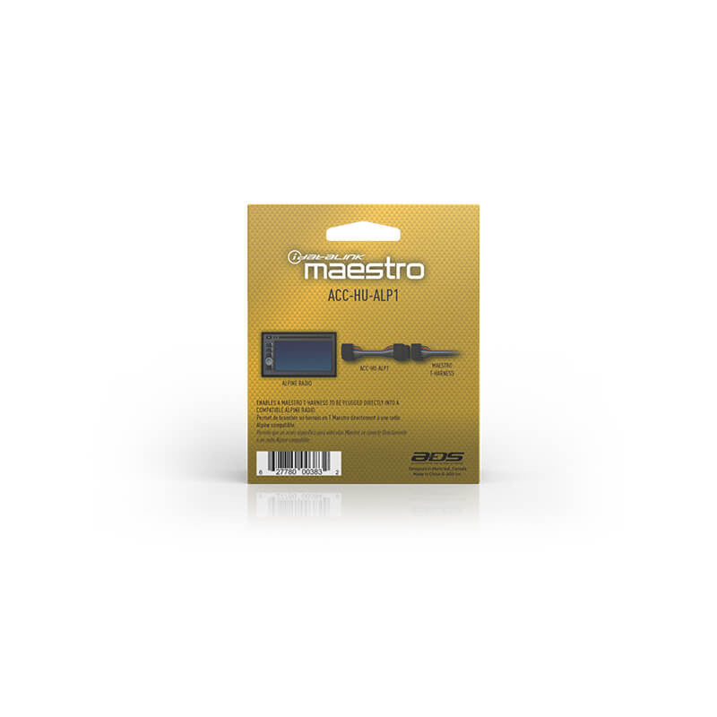 iDatalink Maestro ACC-HU-ALP1 Alpine radio adapter harness