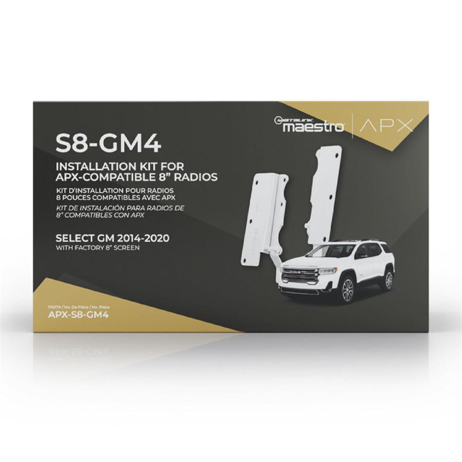 iDatalink Maestro APX-S8-GM4 GM 8-inch radio installation kit