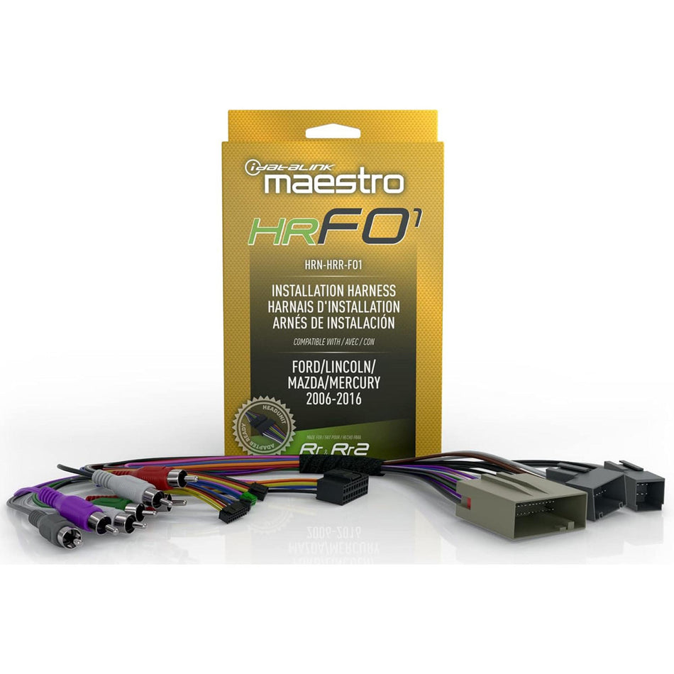 iDatalink Maestro HRN-HRR-FO1 Ford radio replacement T-harness