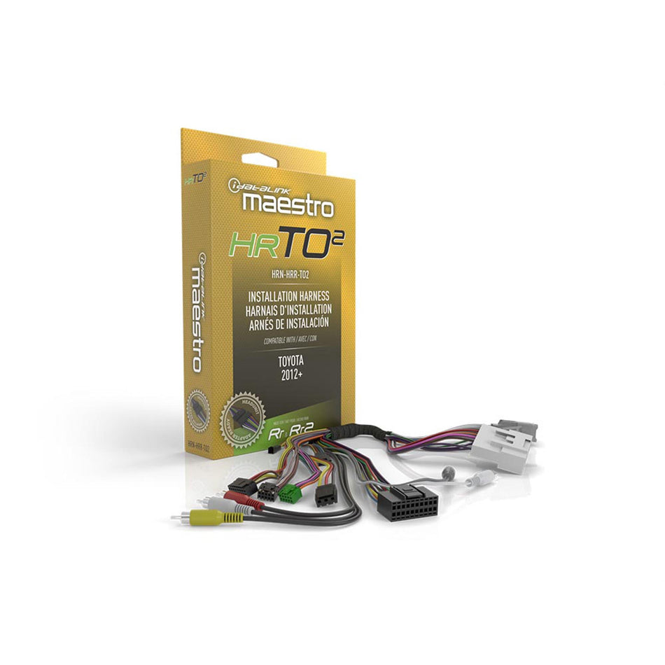 iDatalink Maestro HRN-HRR-TO2 Toyota radio replacement T-harness