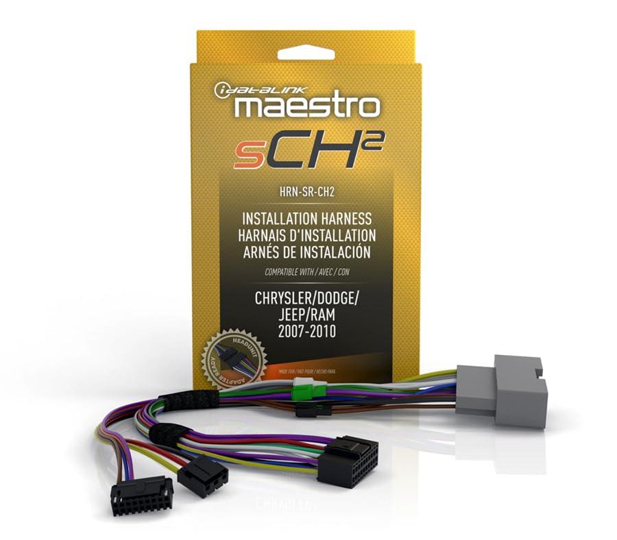 iDatalink Maestro HRN-SR-CH2 Chrysler Dodge Jeep radio replacement harness