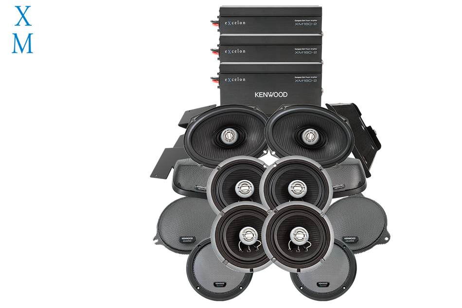 Kenwood P-HD5UT Audio Package for 2014-Up Harley-Davidson Ultra Limited
