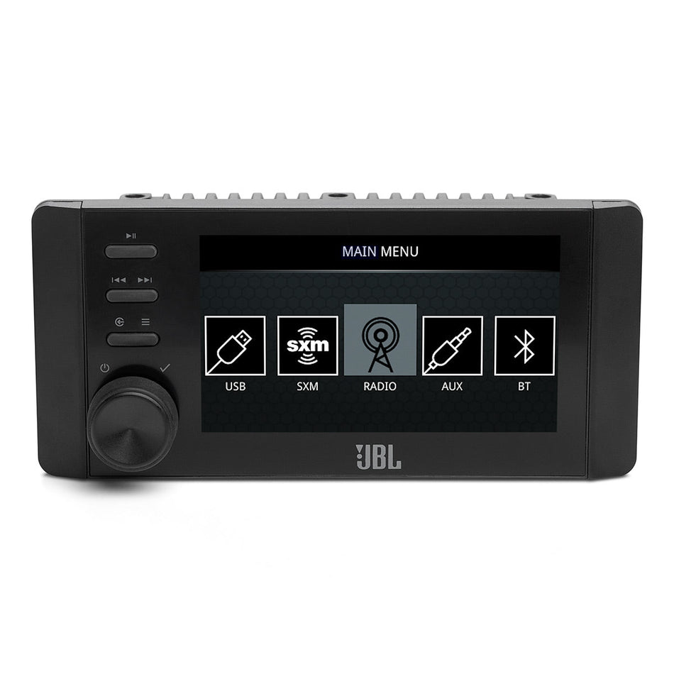 JBL JAM6500N marine receiver display and controls