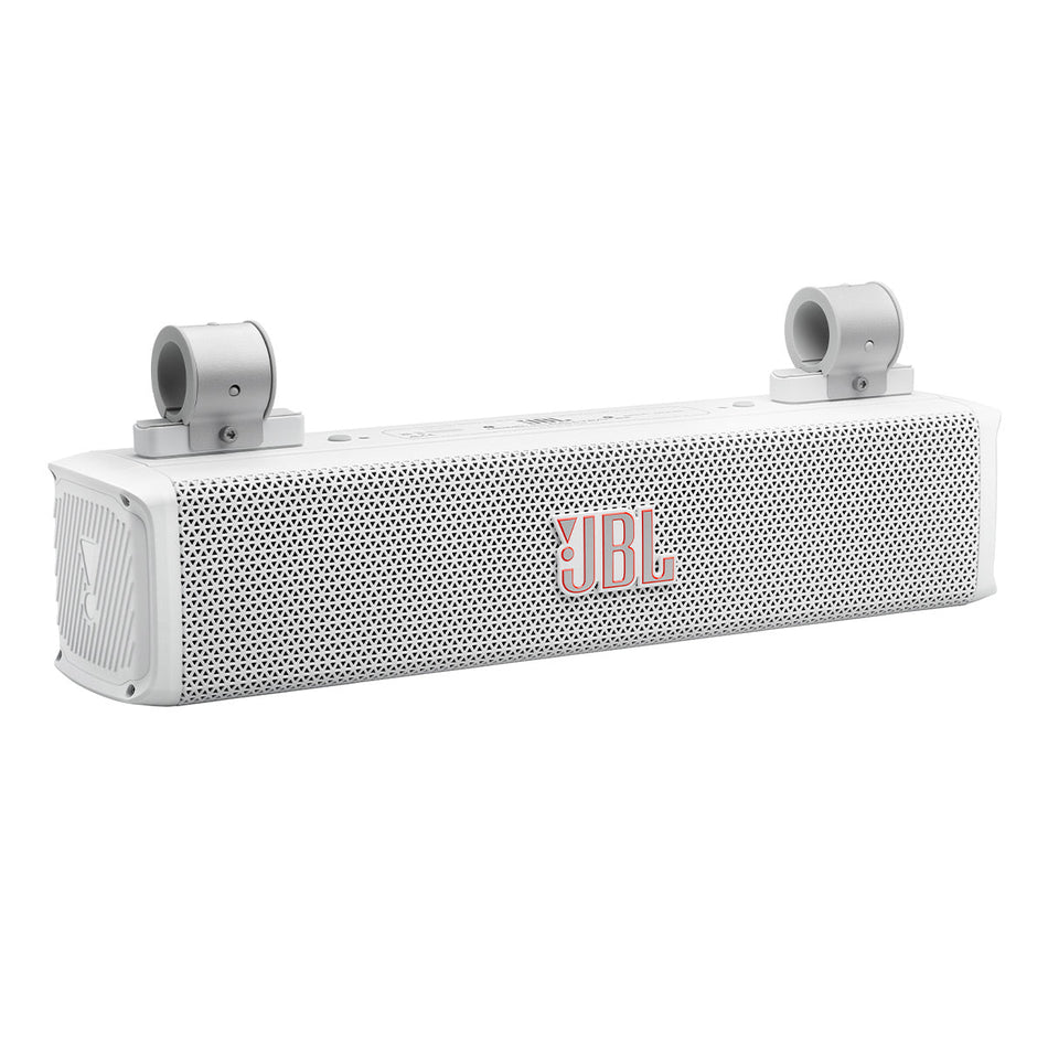 JBL RALLYBAR S2 Ghost White 21-inch soundbar front view