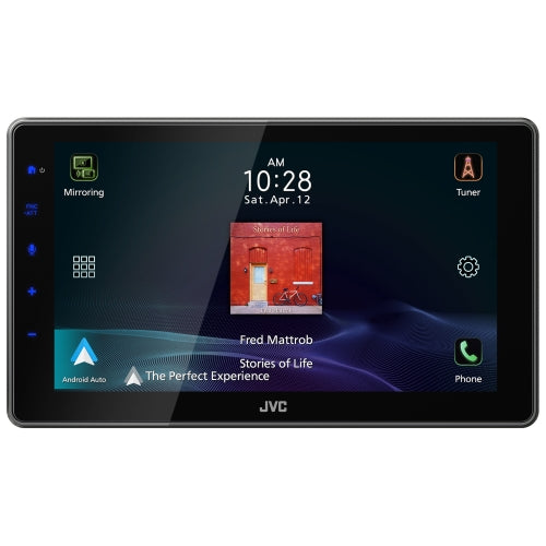 JVC KW-Z900W 9-inch floating touchscreen car stereo