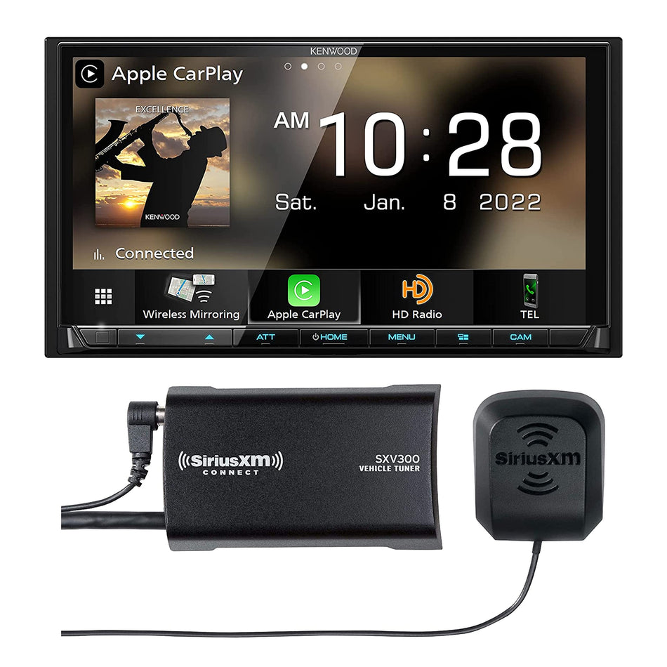 Kenwood DMX908-SXM complete bundle