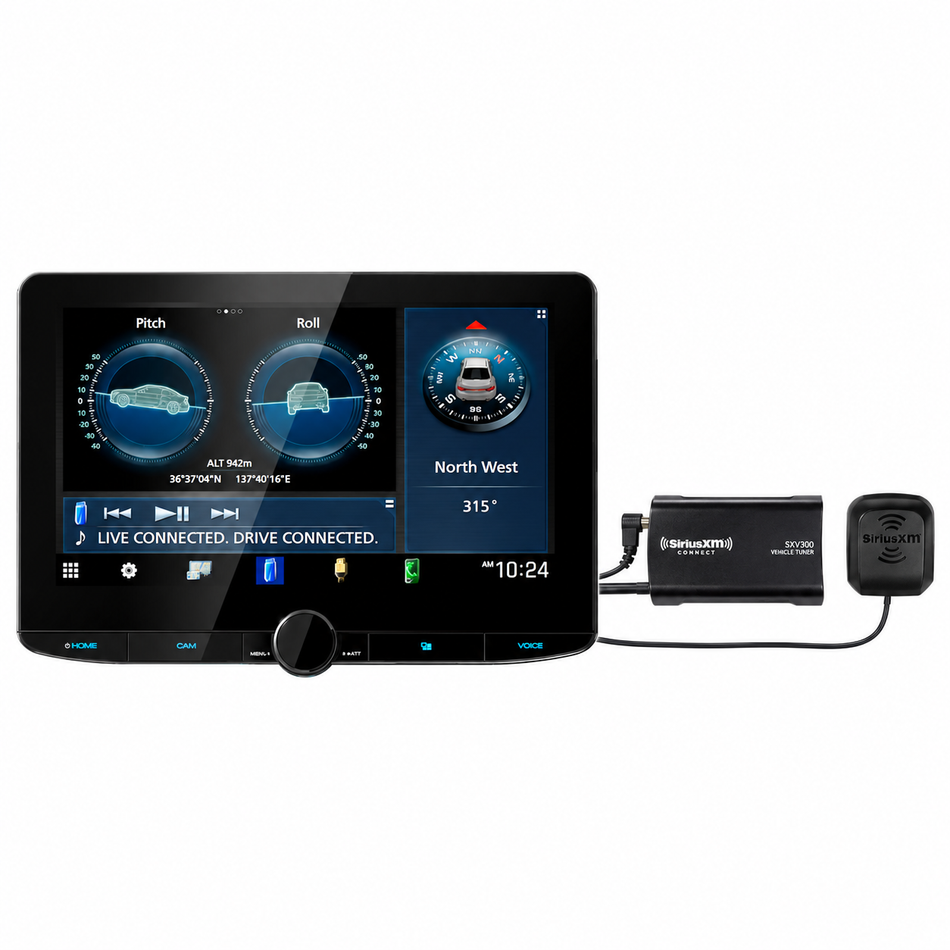 Kenwood DMX1038S with SiriusXM SXV300V1 tuner