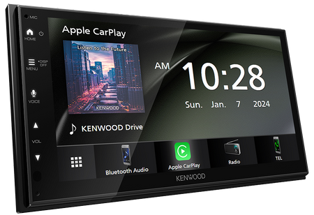 Kenwood DMX4710S touchscreen Car Stereo included in DMX4710-230LP1 bundle