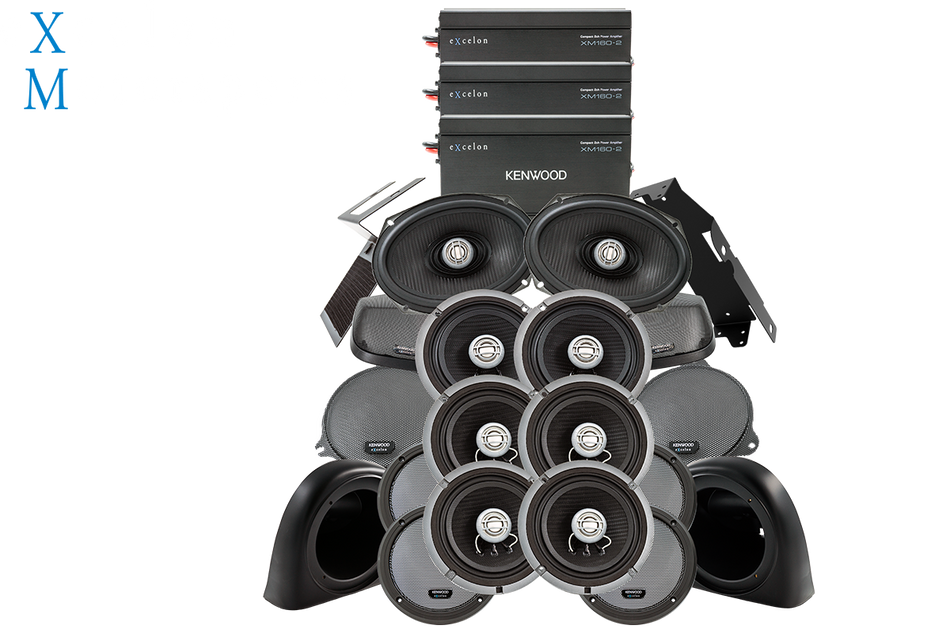 Kenwood P-HD5RGAC2 Harley-Davidson motorcycle audio package