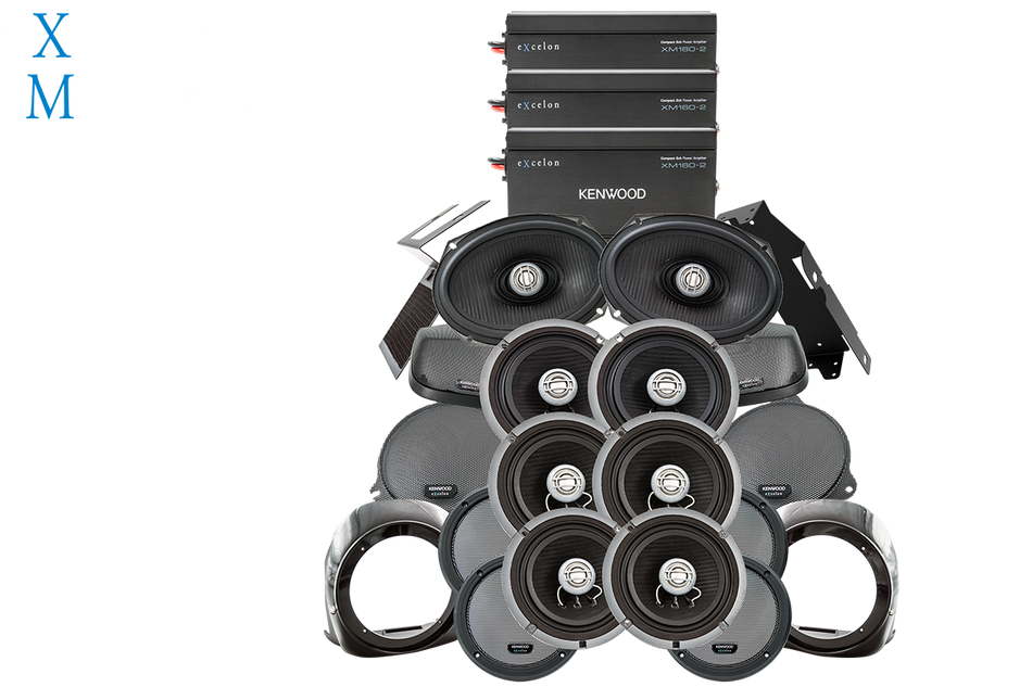 Kenwood P-HD5RGLC2 Harley-Davidson motorcycle audio package