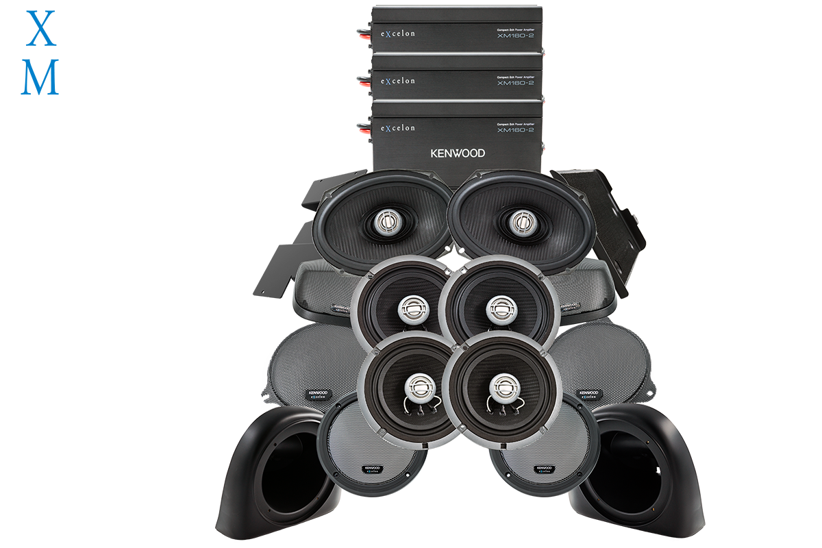 Kenwood P-HD5SGAC1 Harley-Davidson motorcycle audio package