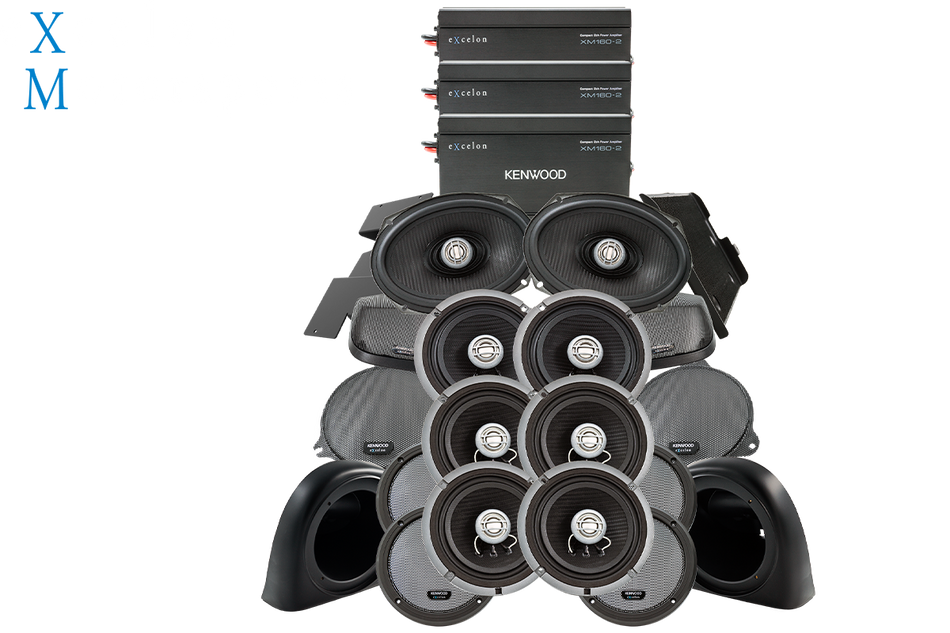Kenwood P-HD5SGAC2 Harley-Davidson motorcycle audio package