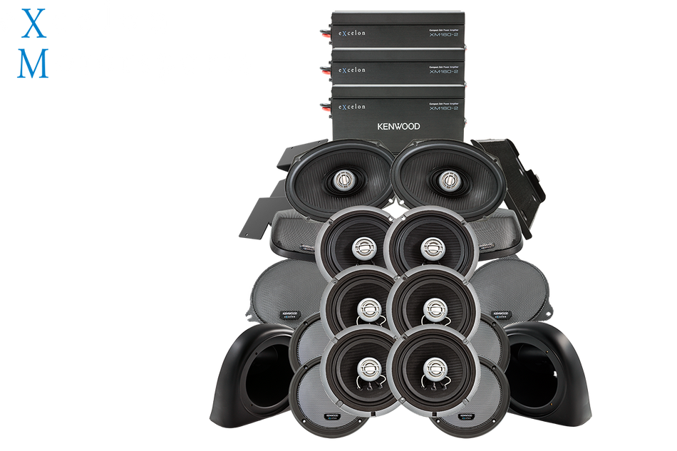 Kenwood P-HD5UTAC Harley-Davidson motorcycle audio package