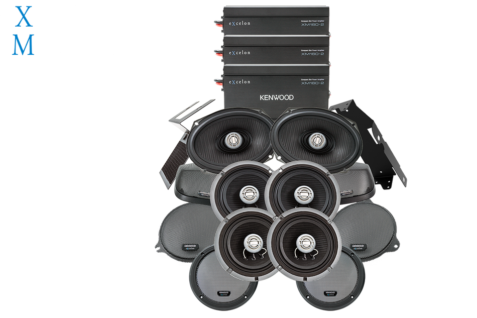 Kenwood P-HD5UTRG Harley-Davidson motorcycle audio package