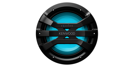 Kenwood XM1041BL marine subwoofer image 1
