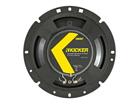Kicker 46CSC674 CS-Series 6.75-Inch 2-Way Coaxial Speakers, Pair — view 4