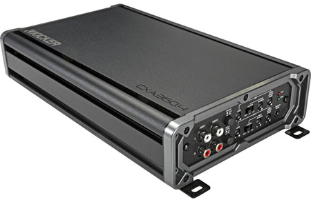 Kicker 46CXA3604T four-channel car amplifier view 2