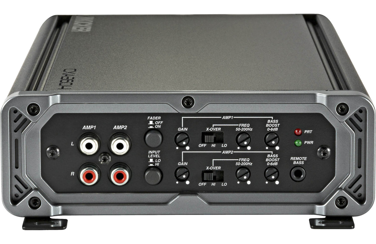 Kicker 46CXA3604T four-channel car amplifier view 6