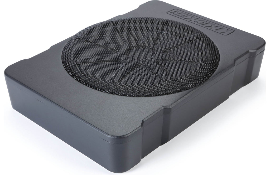 Kicker 51HS10 Hideaway powered subwoofer top view