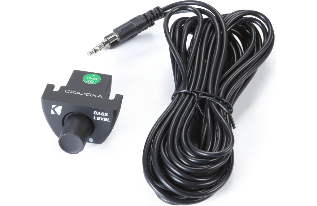 Kicker 51HS10 Hideaway powered subwoofer installation connections