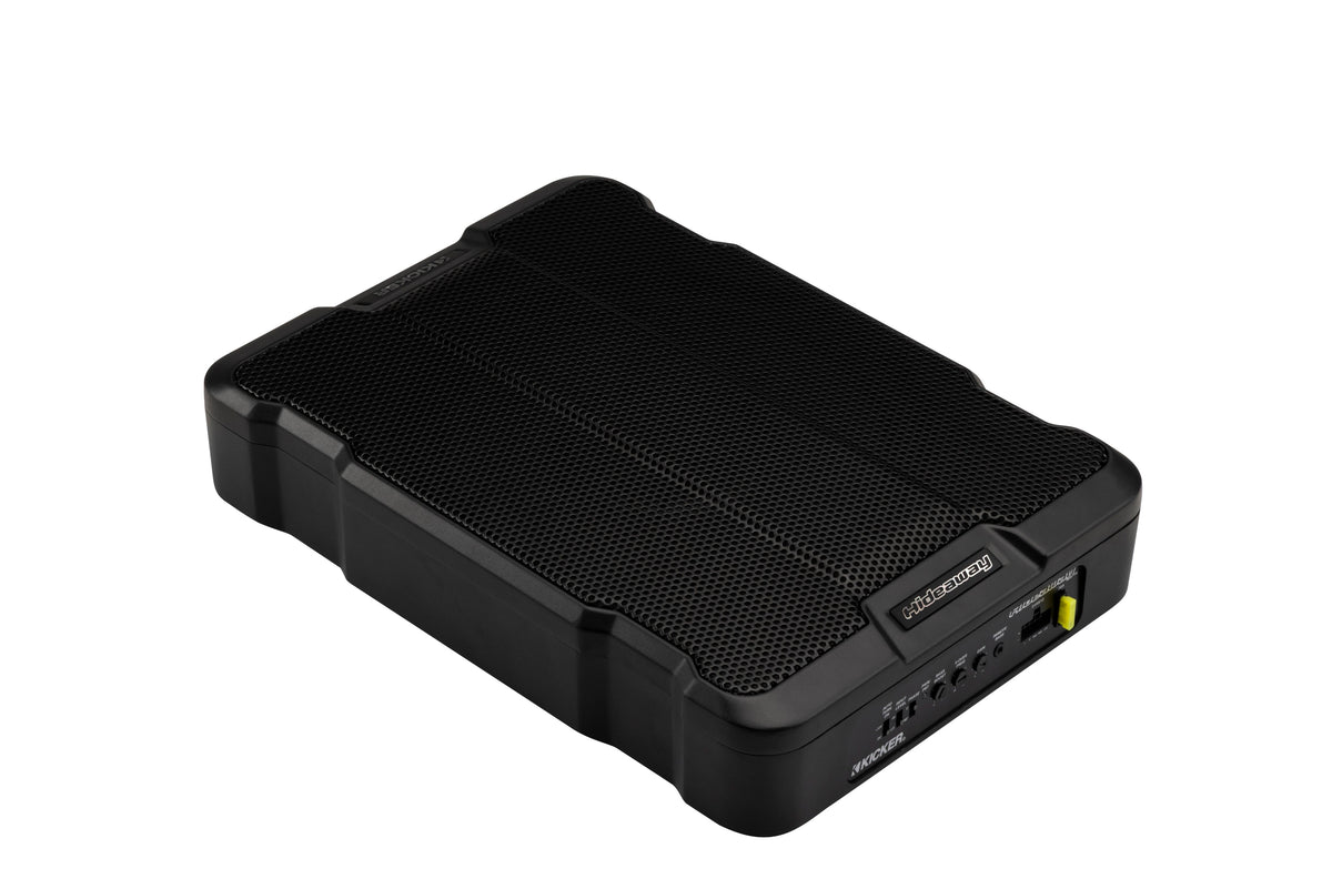 Kicker 51HS12 Hideaway powered subwoofer top view