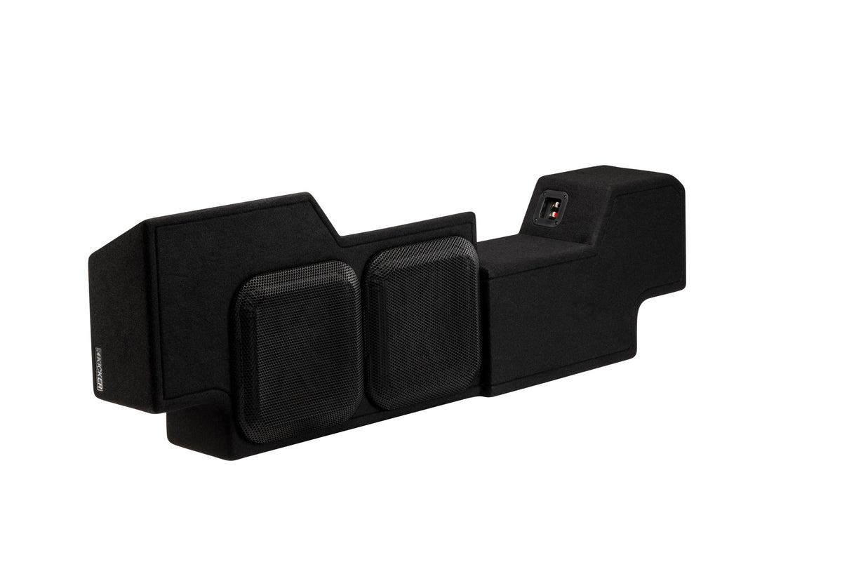 Kicker 51K5RDL7T102 RAM 1500 loaded enclosure view 1