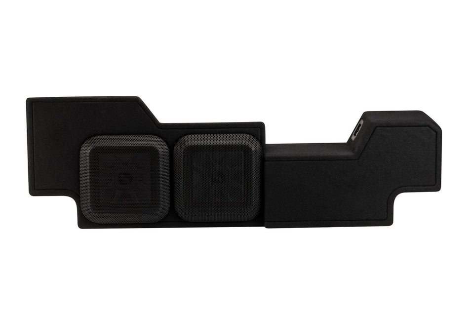 Kicker 51K5RDL7T102 RAM 1500 loaded enclosure view 2