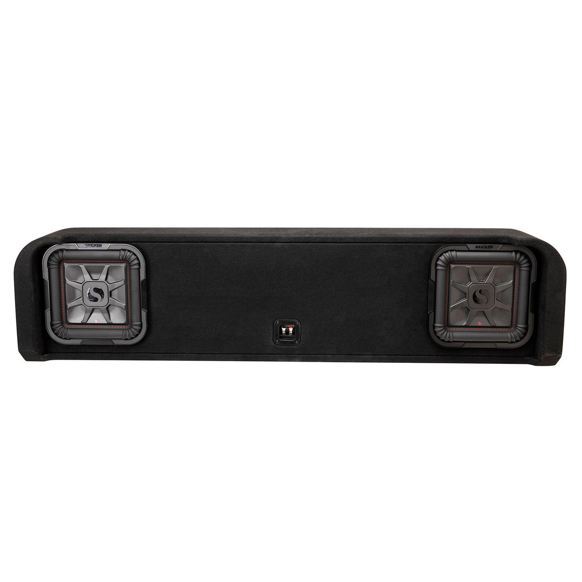 Kicker 51KFDL7T102 Ford truck loaded subwoofer enclosure view 2