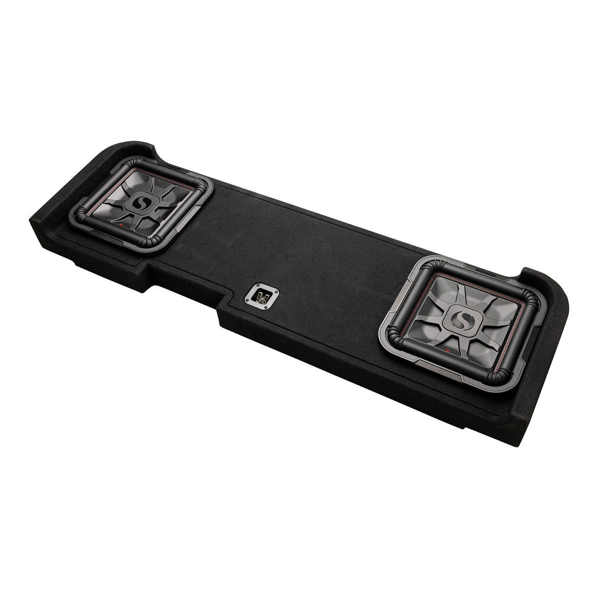 Kicker 51KGMDL7T122 down-firing loaded enclosure alternate view