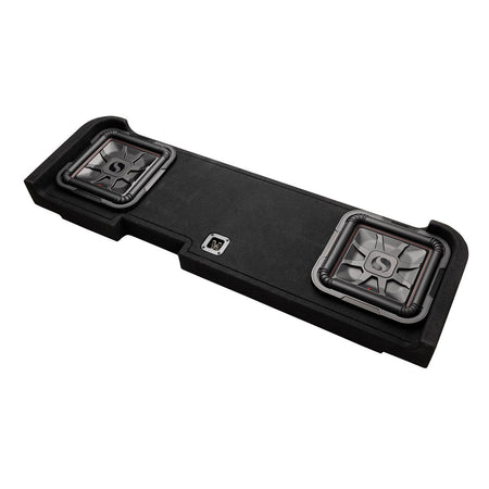 Kicker 51KGMDL7T122 down-firing loaded enclosure alternate view