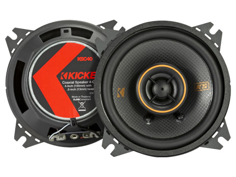 Kicker 51KSC404 KS 4-Inch 2-Way Coaxial Car Speakers - Pair - view 4