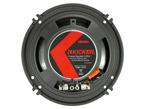 Kicker 51KSC6504 KS-Series 6.5-Inch Coaxial Speakers, Pair — view 4