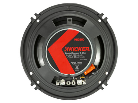 Kicker 51KSC6504 KS-Series 6.5-Inch Coaxial Speakers, Pair — view 4