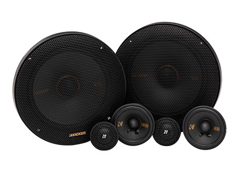 Kicker 51KSS365 KS-Series 6.5-Inch 3-Way Component Speaker System — view 1