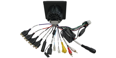 Kenwood KMR-XM500 rear connections; manufacturer model image