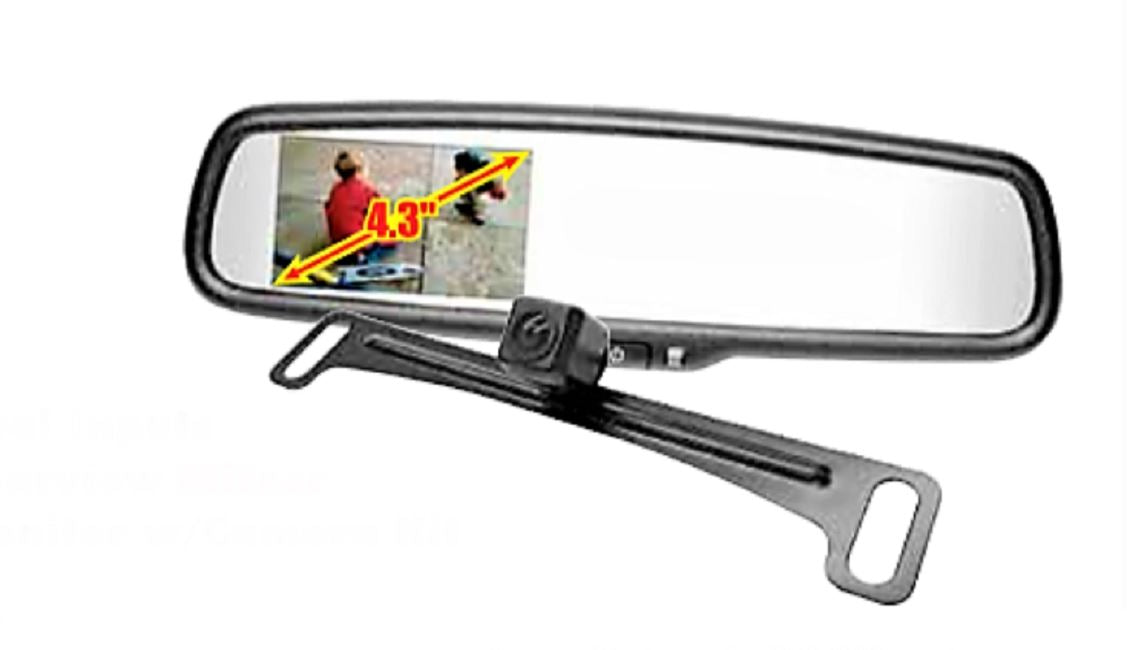 LDI LDI6010 Rearview Mirror Monitor with Camera Kit