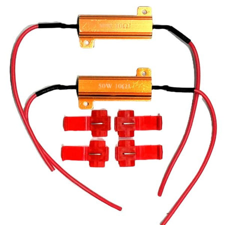 Lucas Lighting 50-watt 10-ohm LED load resistor pair