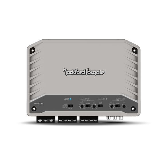 Rockford Fosgate M2-300X4 amplifier front